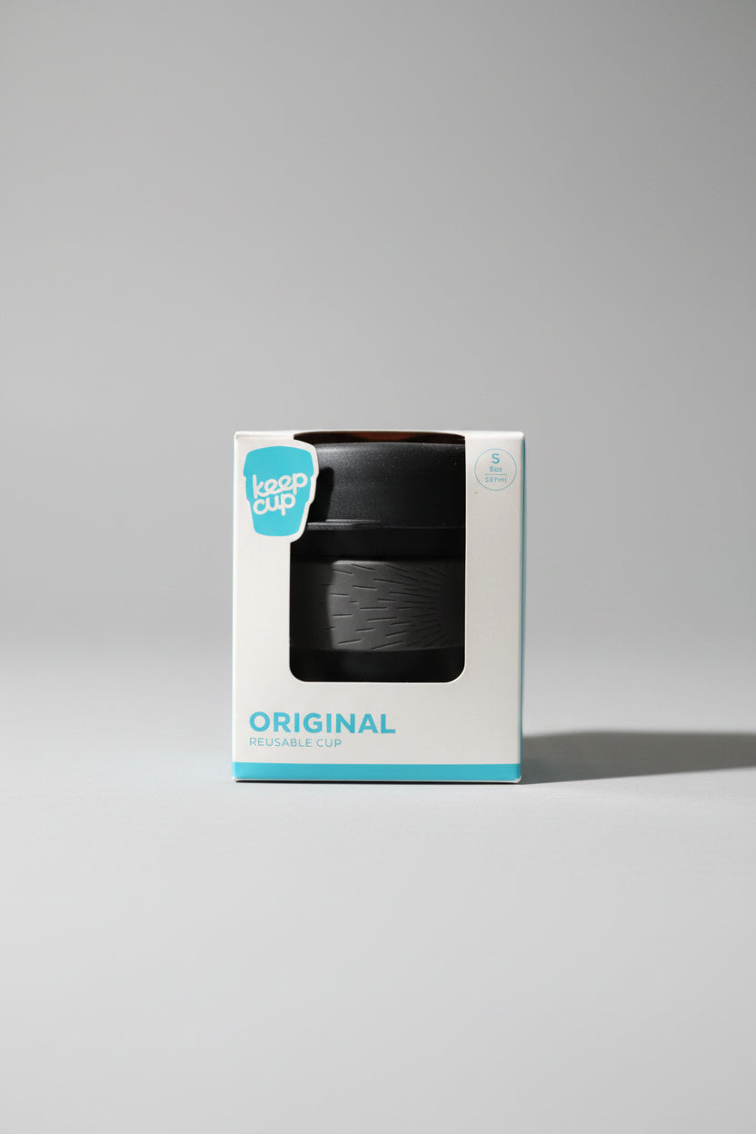KeepCup Original Reusable Cup – Small 8 oz Black
