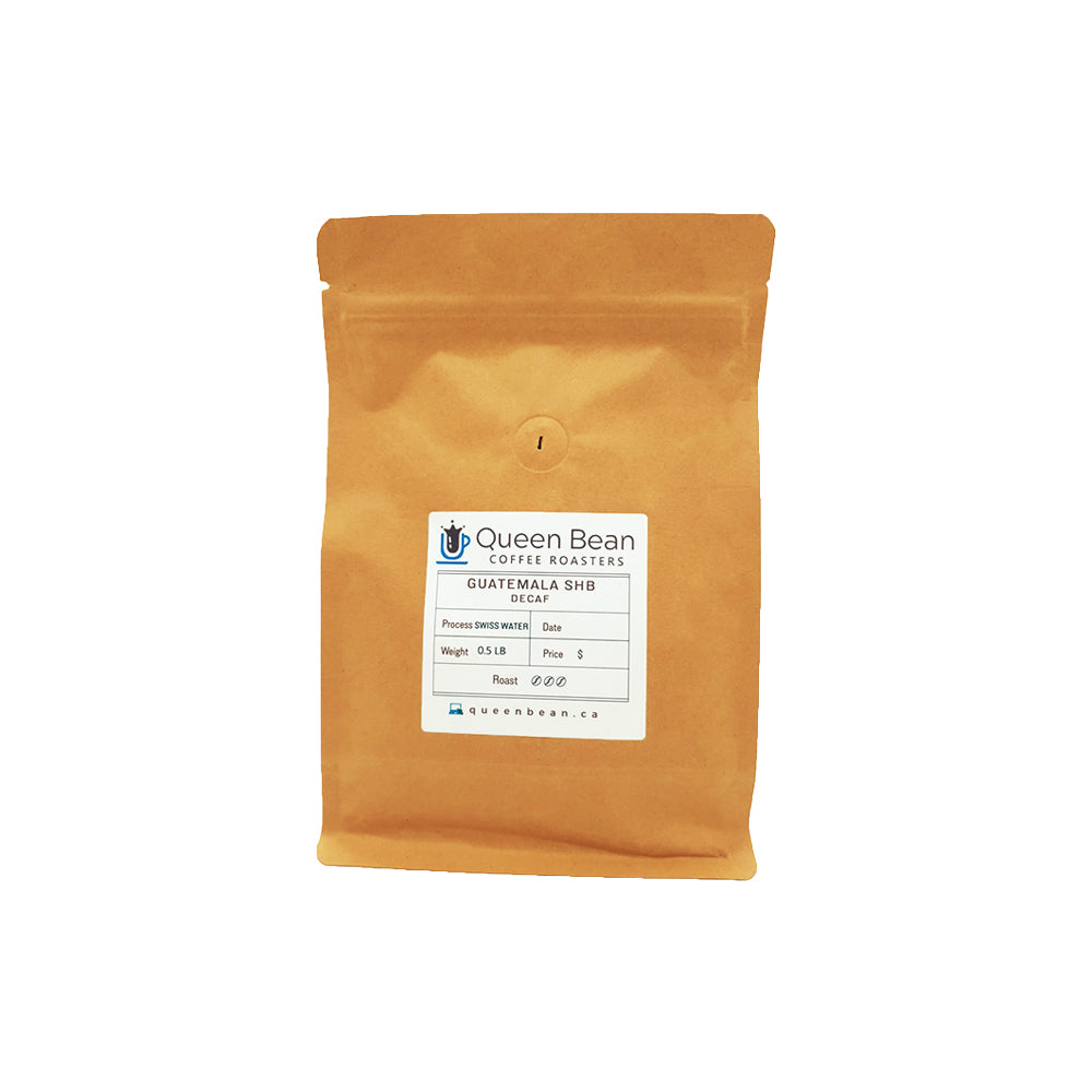 Roasted - Guatemala Huehuetenango DECAF SWP SHB EP